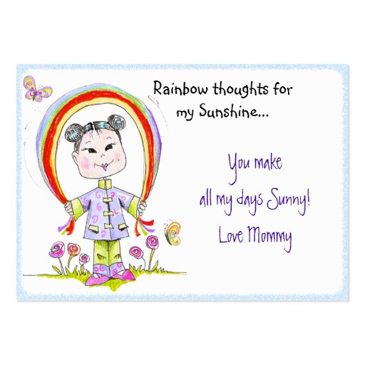 Lunch Box Love Note Business Card
