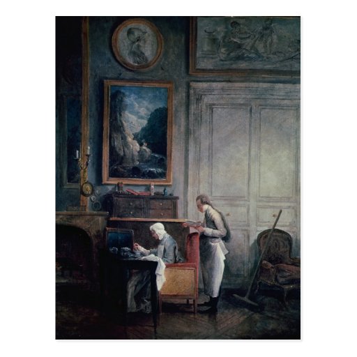 Lunch of Madame Geoffrin Postcard
