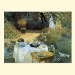 Luncheon by Claude Monet, Vintage Impressionism postcards