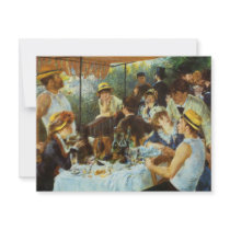 Luncheon of the Boating Party by Pierre Renoir