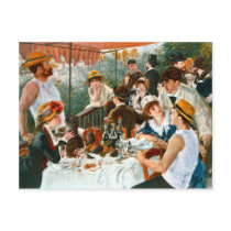 Luncheon of the Boating Party, Renoir Postcard