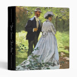Luncheon on the Grass Claude Monet 3 Ring Binders