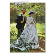Luncheon on the Grass Claude Monet Cards