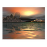 Lune d'Antartica Cartes Postales