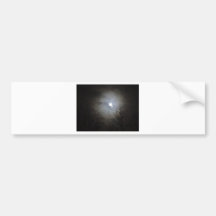 lune lumineuse de ciel noir adhésif pour voiture