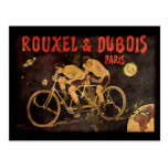 Lunel Vintage Tandem Cycling Cyclists Cycle Post Card