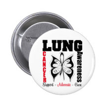Lung Cancer Awareness Butterfly Pin
