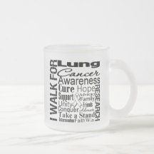 Lung Cancer Awareness Walk Coffee Mugs