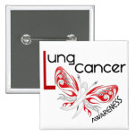 Lung Cancer BUTTERFLY 3.1 Pinback Buttons