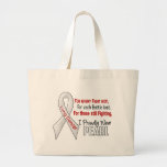 Lung Cancer For Every…..I Proudly Wear Pearl 1 Bags