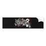 Lung Cancer Garden Ribbon Bumper Sticker