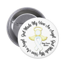 Lung Cancer God Made My Hero An Angel Pin