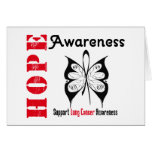 Lung Cancer Hope Awareness Greeting Cards