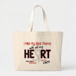 Lung Cancer I Miss My Best Friend Canvas Bags