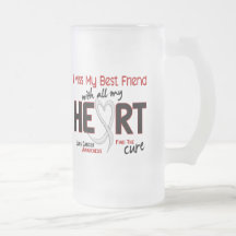 Lung Cancer I Miss My Best Friend Coffee Mugs
