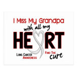 Lung Cancer I Miss My Grandpa Postcards