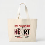 Lung Cancer I Miss My Grandpa Tote Bag