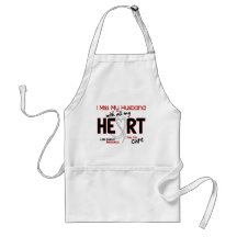 Lung Cancer I Miss My Husband Aprons