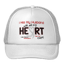 Lung Cancer I Miss My Husband Hat