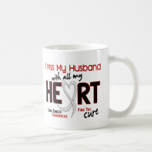 Lung Cancer I Miss My Husband Mug