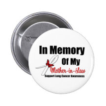 Lung Cancer In Memory Mother-in-Law Pins