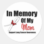 LUNG CANCER In Memory of My Mom Sticker