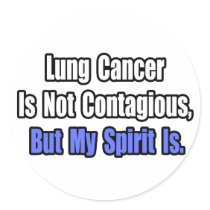 Lung Cancer Is Not Contagious..