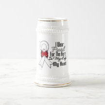Lung Cancer Ribbon Hero My Aunt Mug