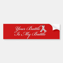 Lung Cancer Support Bumper Sticker Bumpersticker