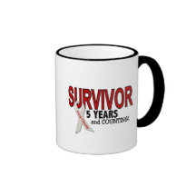 Lung Cancer Survivor 5 Years Mugs