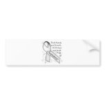 Lung Cancer Survivor Bumper Sticker