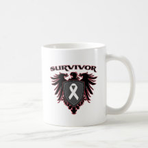 Lung Cancer Survivor Crest Coffee Mug