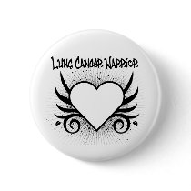 Lung Cancer Warrior Button