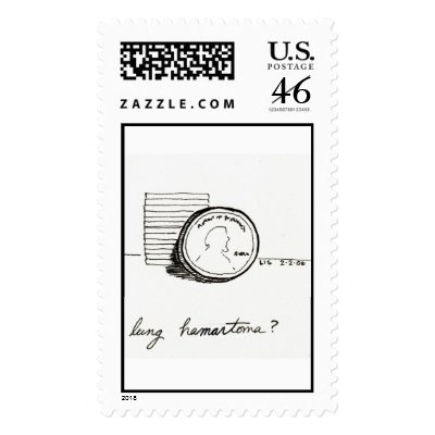 Lung Hamartoma stamp by bio_muse