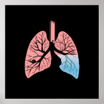 Lungs landscape posters