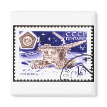 Lunokhod-1 Russian Space Robot Fridge Magnets