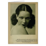 Lupe Velez 1929 vintage portrait card