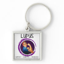 Lupus- Advocate, Educate, Support Keychain