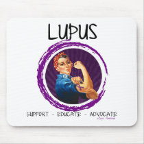 Lupus- Advocate, Educate, Support Mousepad