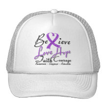 Lupus Believe Heart Collage Mesh Hat