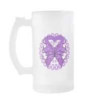 Lupus Butterfly Circle of Ribbons Coffee Mug