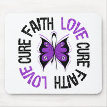 Lupus Cancer Faith Love Cure Mouse Mat