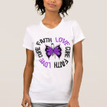 Lupus Cancer Faith Love Cure Tee Shirt