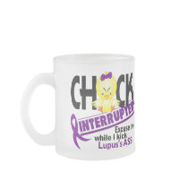 Lupus Chick Interrupted 2 Mug