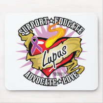 Lupus Classic Heart mousepads