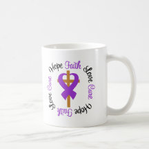 Lupus Faith Hope Love Cross Mug