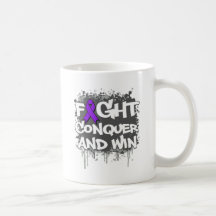 Lupus Fight Conquer and Win Coffee Mug