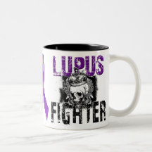 Lupus Fighter with Skull Mug