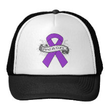 Lupus Find A Cure Ribbon Mesh Hat