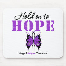 Lupus Hold On To Hope Mouse Mats